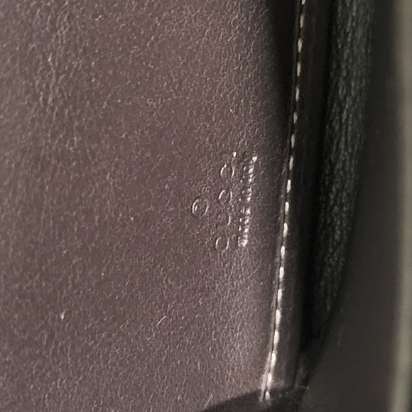 GUCCI Monogram Bow Zip Around Wallet Brown - Picture 8 of 10